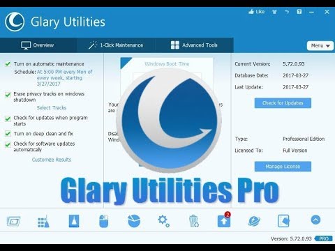 glary utilities that is not corrupted